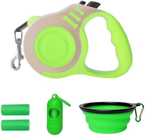 Retractable Dog Leash Automatic Telescopic Tractor Dog Tape by LIEVUIKEN