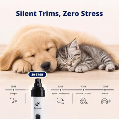 Silent Groom Pro Pet Nail Grinder | Whisper Quiet Dog Nail Grinder - Image 3