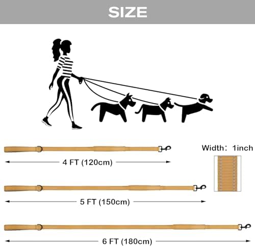 Joytale Dog Leash for Large Dogs that Pull, Double Handle - Image 6