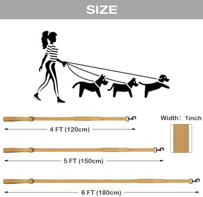 Joytale Dog Leash for Large Dogs that Pull, Double Handle - Image 6
