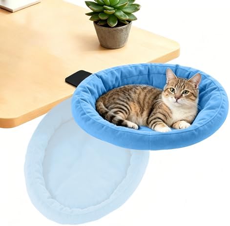 Pawaboo Cat Desk Bed, Sunken Cats Hammock by Pawaboo