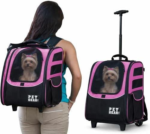 Pet Gear I-GO2 Roller Backpack, Large Traveler by PetGear