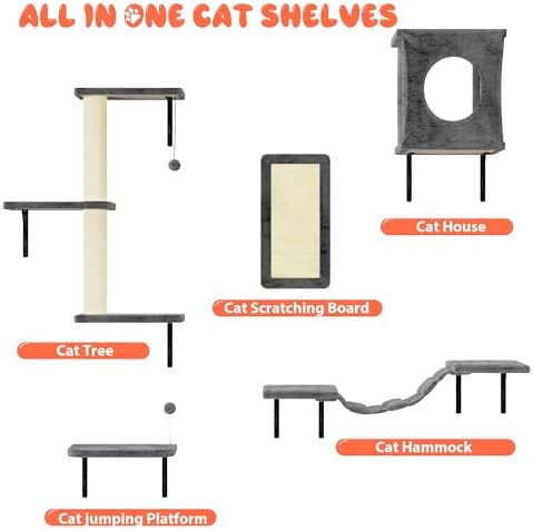Cat Wall Shelves Set - Image 3