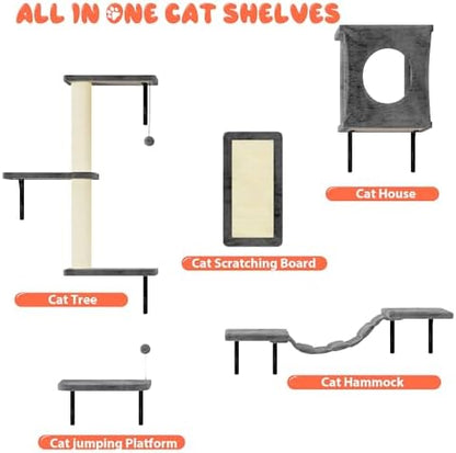Cat Wall Shelves Set - Image 3