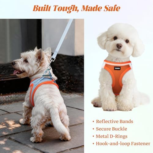 No Pull Dog Puppy Harness and Leash Set Reflective Mesh Vest XX-Small - Image 5