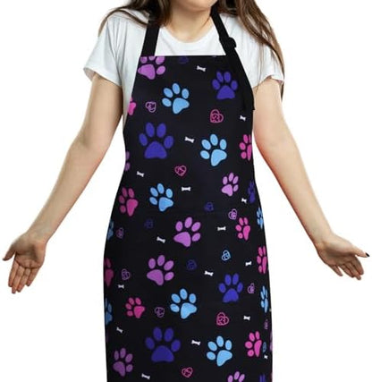 Dog Grooming Water-repellent Apron by DASHUAIGE