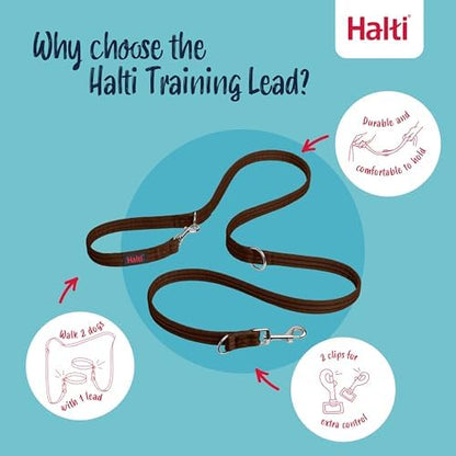 Halti Training Dog Leash | Size L, Deep Walnut | 2m Length - Image 3