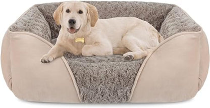 INVENHO Large Rectangle Orthopedic Dog Bed by INVENHO