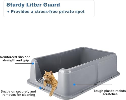 2 Pack Stainless Steel Cat Litter Box - Image 4