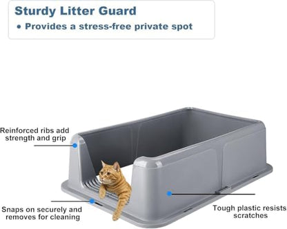 2 Pack Stainless Steel Cat Litter Box - Image 4