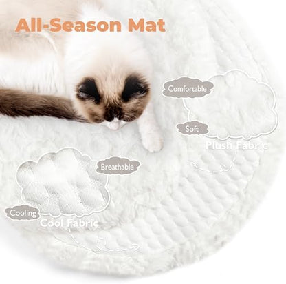 Easyego Modern Cat Tree, 39.9" Aesthetic Wood Cat Tree Tower - Image 3