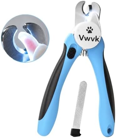 Dog Nail Clippers with Light, Professional Toenail Clippers by Unknown