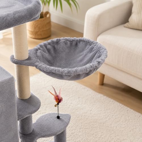 HUITREE 45in Cat Tree Tower - Image 4