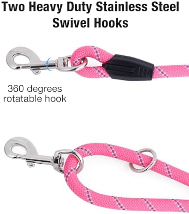 Long Dog Leash for Training, 16FT/30FT/50FT/100FT, Reflective, Heavy Duty for - Image 3