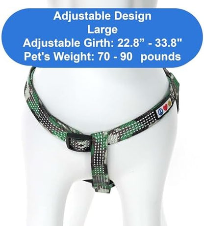 Pawtitas Reflective Step-in Dog Harness – Adjustable No-Pull Vest - Image 3