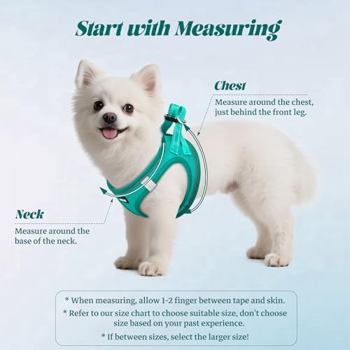 No Pull Dog Puppy Harness and Leash Set Reflective Mesh Vest XX-Small - Image 2