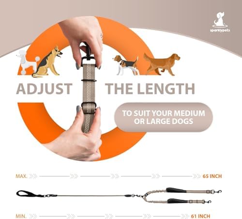 SparklyPets Double Dog Leash for 2 Dogs - Image 6