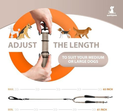 SparklyPets Double Dog Leash for 2 Dogs - Image 6