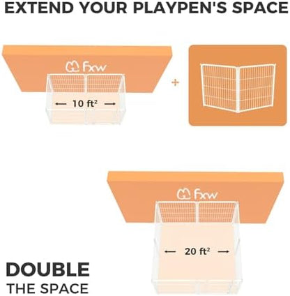 FXW Homeplus Indoor Dog Playpen, 2 Panels, - Image 2
