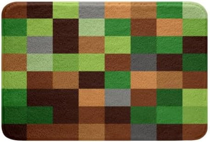 Manfei Pixelated Bath Mats, 16Wx24L Inches - Image 3