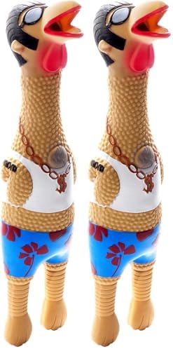Outward Hound by Charming Pet Squawkers Earl Latex Squeaky Rubber Chicken Dog by OutwardHound