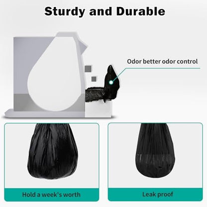 100 Pcs Trash Bags for Popur X5 Litter Box - Image 4