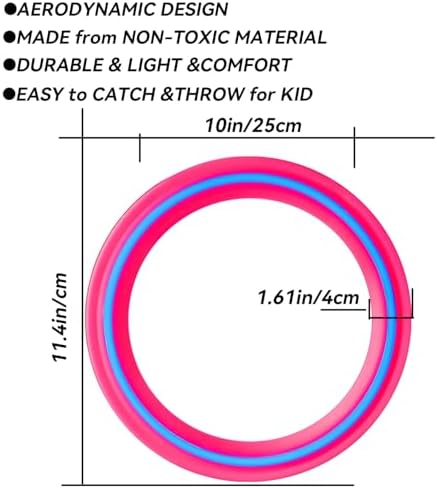 11-inch Flying Ring, 3-Piece Set. A Sports Game - Image 2