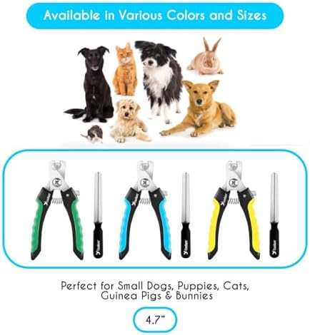 Candure Pet Nail Clippers Professional Nail Trimmer Suitable - Image 6