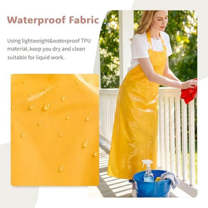 Nanxson TPU Waterproof Apron Lightweight Work Apron - Image 2