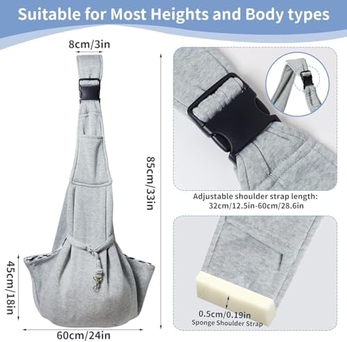 CONLI Small Dog Carrier Sling - Image 3