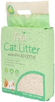 Kitty City pH Detecting Tofu Cat Litter, 100% Natural Plant-Based Formula by KittyCity