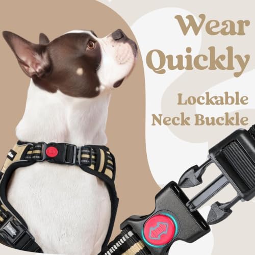 rabbitgoo Dog Harness Medium Sized, Updated Easy On & Off - Image 3