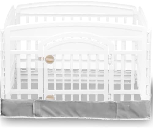Dog Playpen Bottom Pad Fits for 36 Inch 4 Panels Exercise Pet Playpen, Dog by THINMUHAND