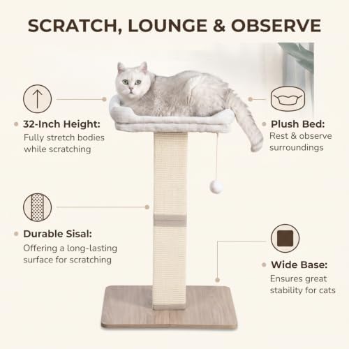 32 Inches Cat Scratching Post - Image 2