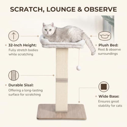 32 Inches Cat Scratching Post - Image 2