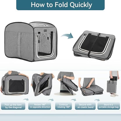 Petsfit Pop Up Dog Crate, Portable Dog Crates - Image 4