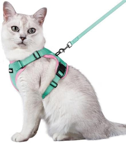 rabbitgoo Cat Harness and Leash Set, Escape Proof Vest by rabbitgoo