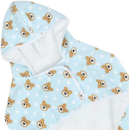 HDE Hooded Dog Bathrobe Quick Dry Towel Wrap - Image 6