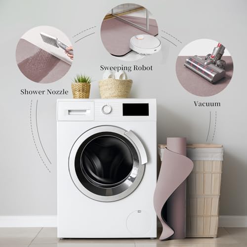 Blush Pink Bathroom Mat Rug Sets 2 Piece Stone Bath Mats - Image 7