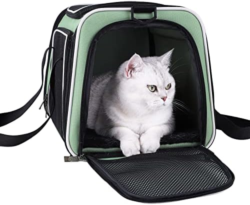 Top Load Cat Carrier for Medium Cats and Small Dogs by petisfam