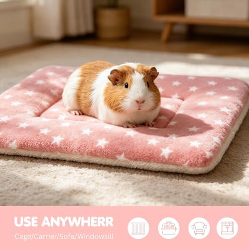 4 Pack Rabbit Bed Mat, Washable Sleeping Pad - Image 3
