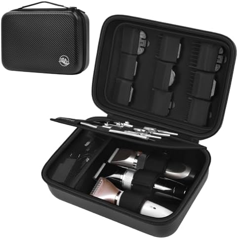 Boobowl Barber Accessories Bag for Clippers and Supplies, Hair Clipper Box by BOOBOWL