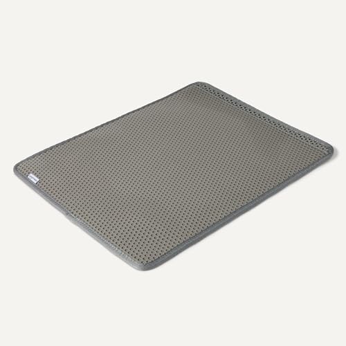 Amazon Basics Double-Layer Cat Litter Mat, Honeycomb Design - Image 4