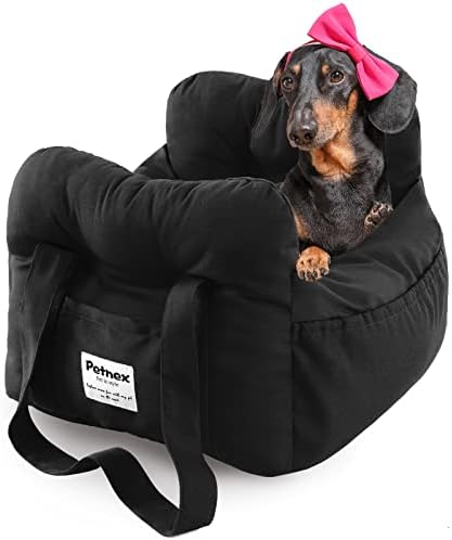 Dog Car Seat for Small Dogs, Portable Puppy Car Seat of Easy Installation by Petnex