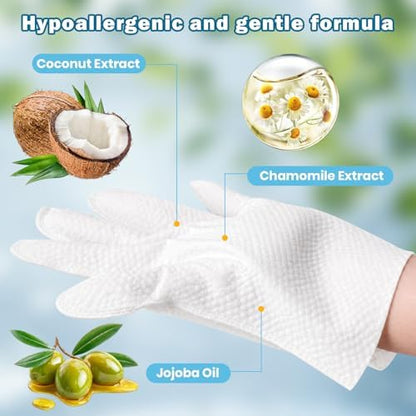 96Pcs Bulk Hypoallergenic Pet Glove Wipes - Image 4