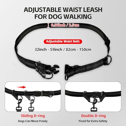 Hands Free Dog Leash for 2 Dogs - Image 4