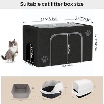 Hidden Cat Litter Box Enclosure - Image 7