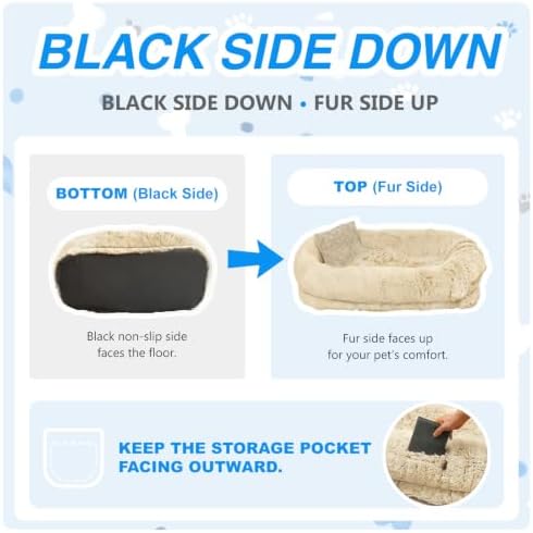 WROS Human Dog Bed for Adult - Image 3