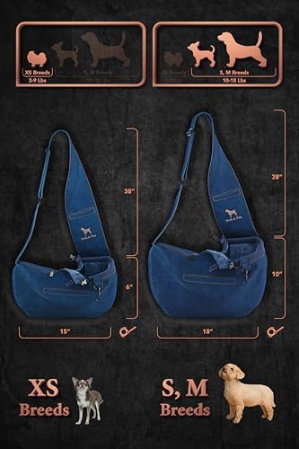 Noah & Paw Dog Sling Carrier for 5-18 lbs, Cat Carrier Bag - Image 4