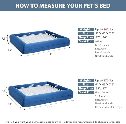 WNPETHOME Giant Dog Bed Orthopedic - Image 5
